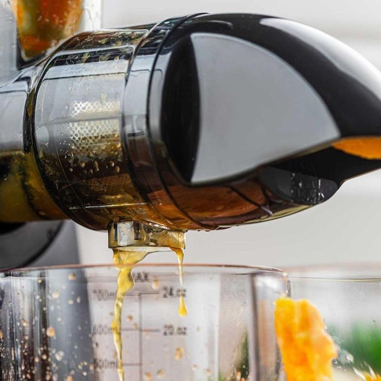 Klausberg, sokowirówka, wyciskarka wolnoobrotowa, czerwona, KB-7870