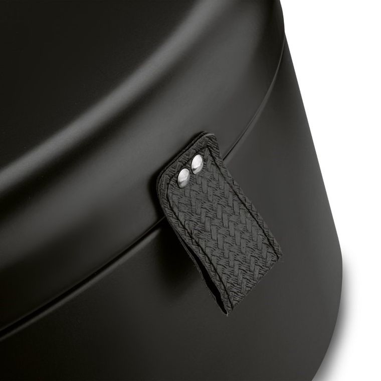 Könighoffer, Vespa, chlebak stalowy, czarny, 36-23,5-18,5 cm