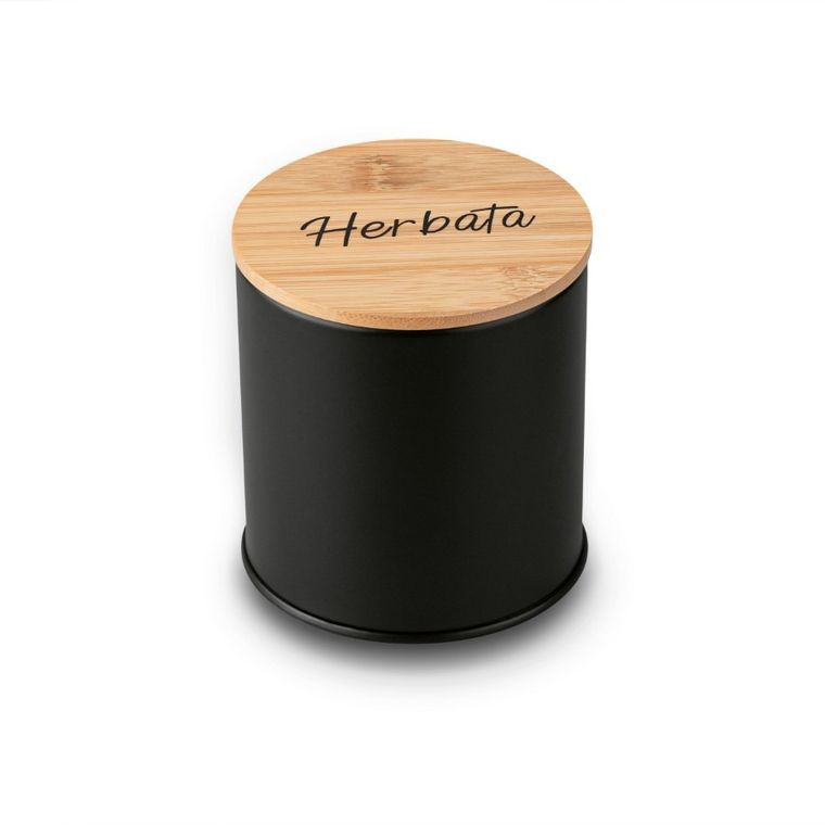 Könighoffer, Volano, chlebak metalowy z 3 pojemnikami, czarny