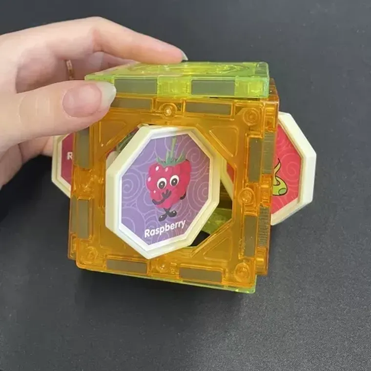 Kruzzel, klocki magnetyczne, 77 elementów