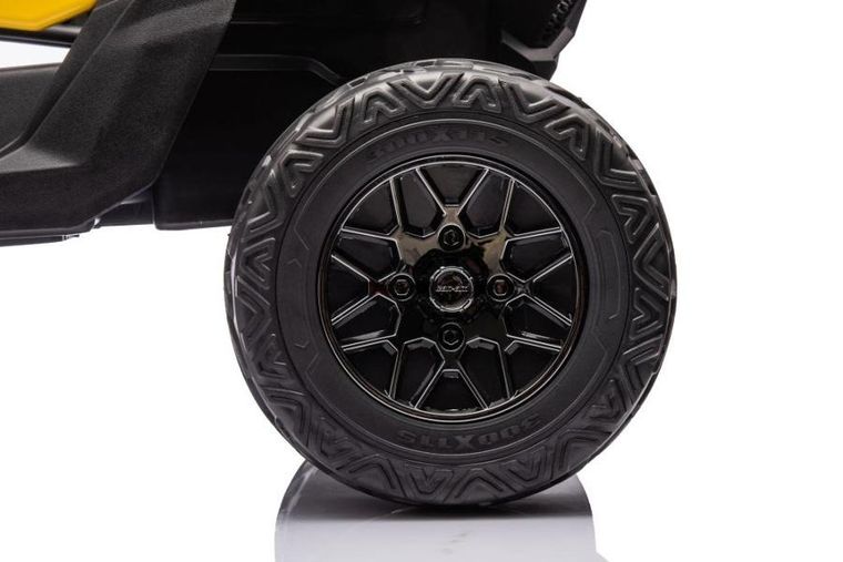 Lean Cars, Buggy Can-Am, pojazd na akumulator, DK-CA003, żółty