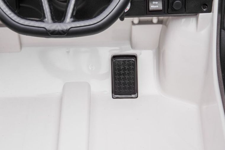 Lean Cars, McLaren GT 12V, pojazd na akumulator, biały