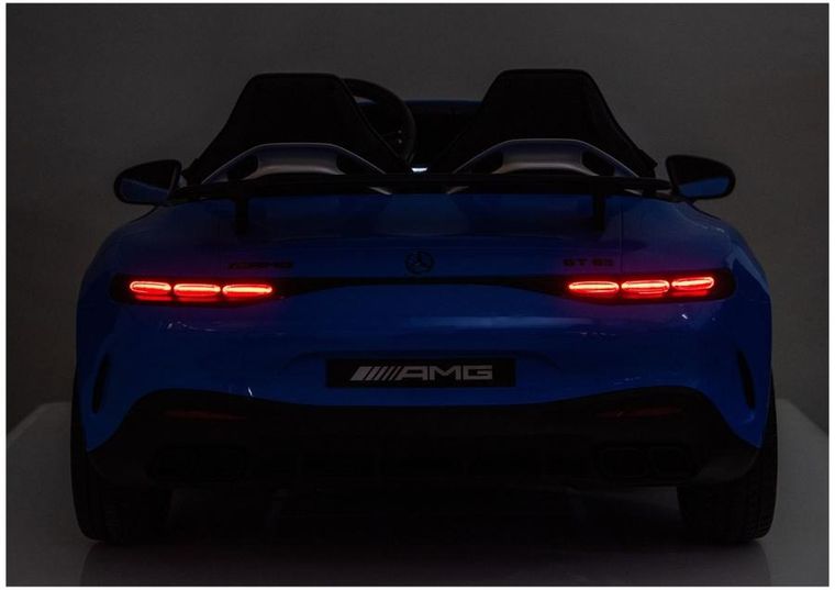 Lean Cars, Mercedes GT63 AMG, pojazd na akumulator, DK-GT63 24V LCD, niebieski