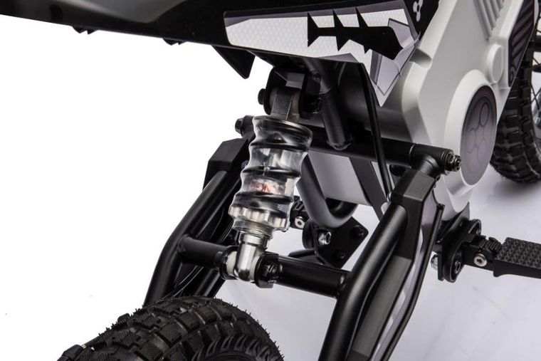 Lean Cars, motor crossowy, pojazd na akumulator, A9901, czarny