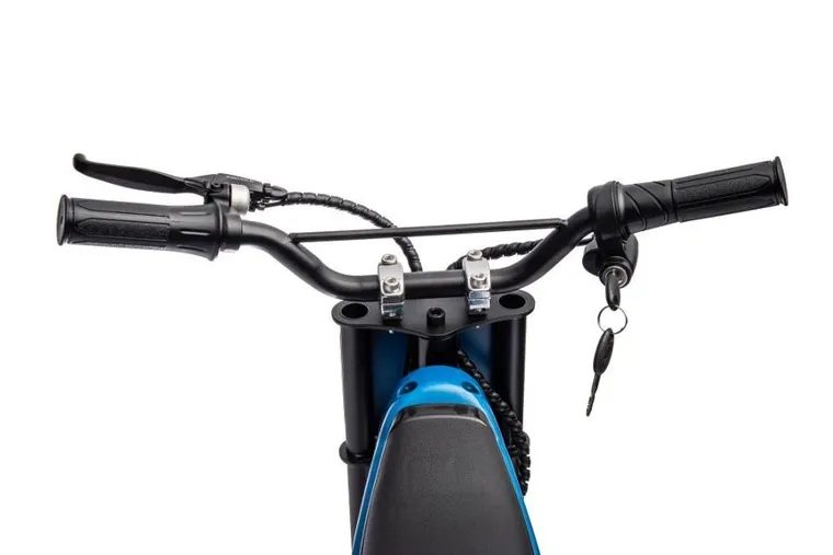 Lean Cars, motor crossowy, pojazd na akumulator, A9901, niebieski