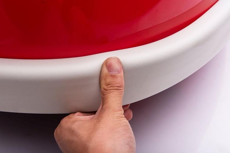 Lean Cars, pojazd na akumulator, XMX621, czerwony