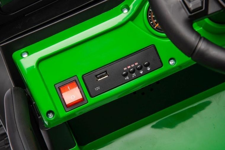 Lean Cars, pojazd na akumulator, YSA8813, zielony