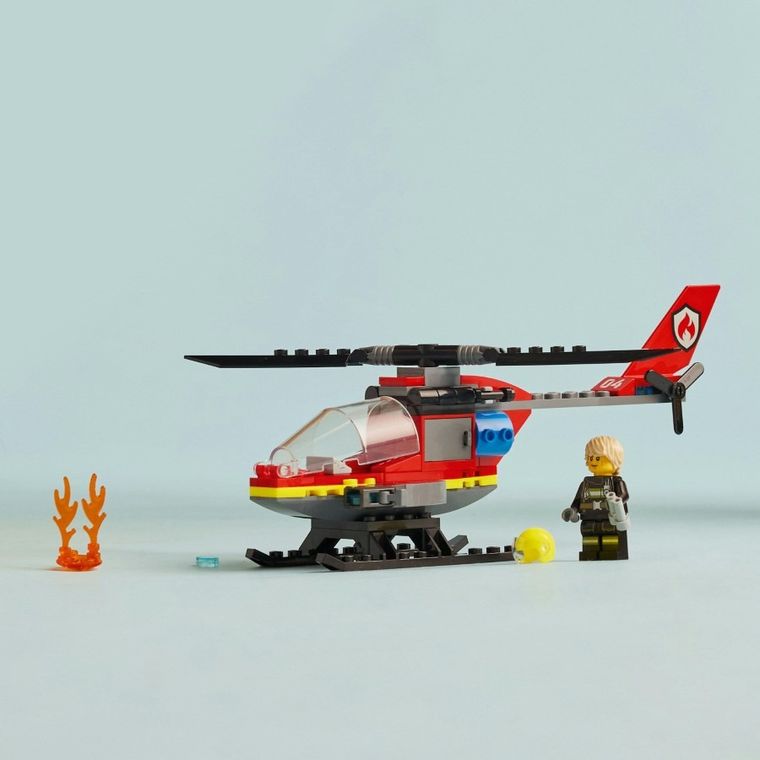 LEGO City, Strażacki helikopter ratunkowy, 60411