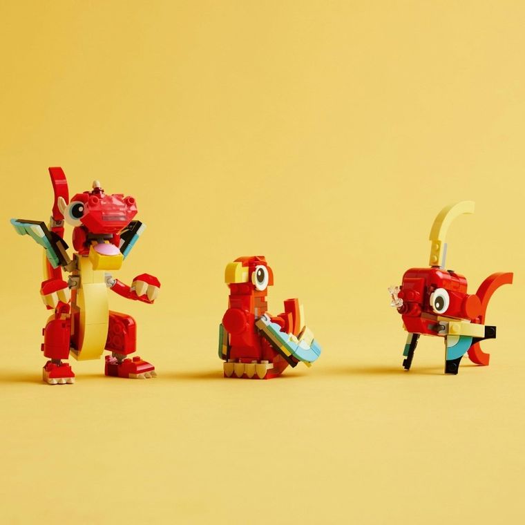 LEGO Creator, Czerwony smok, 31145