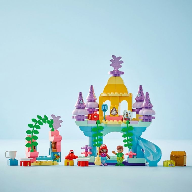 LEGO DUPLO Disney, Magiczny podwodny pałac Arielki, 10435
