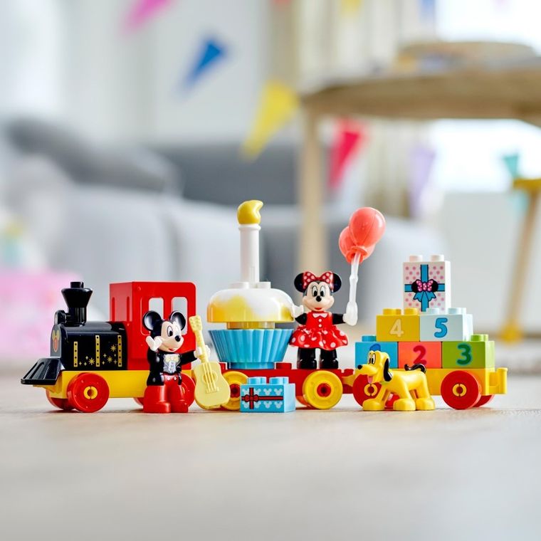 LEGO DUPLO Disney, Urodzinowy pociąg myszek Miki i Minnie, 10941