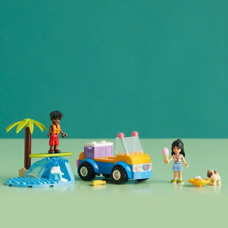 LEGO Friends, Zabawa z łazikiem plażowym, 41725