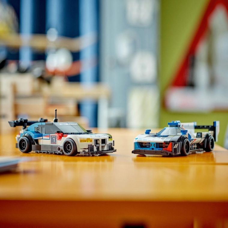 LEGO Speed Champions, Samochody wyścigowe BMW M4 GT3 & BMW M Hybrid V8, 76922