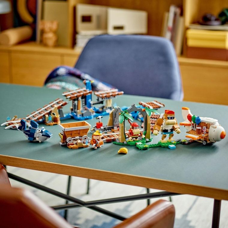 LEGO Super Mario, Przejażdżka wagonikiem Diddy Konga - zestaw rozszerzający, 71425