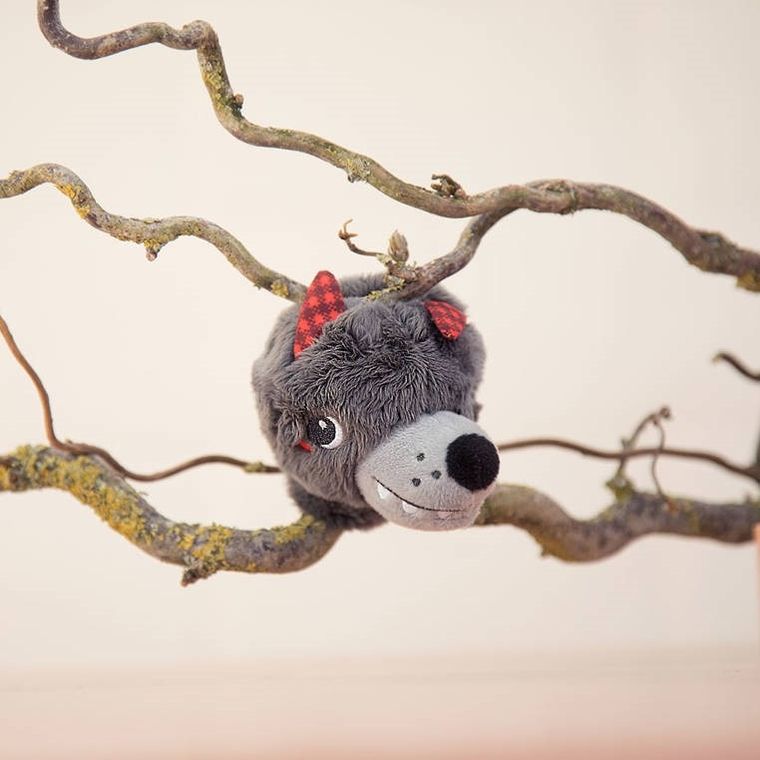 Lilliputiens, Czerwony Kapturek, mini pacynki na palce, 12m+