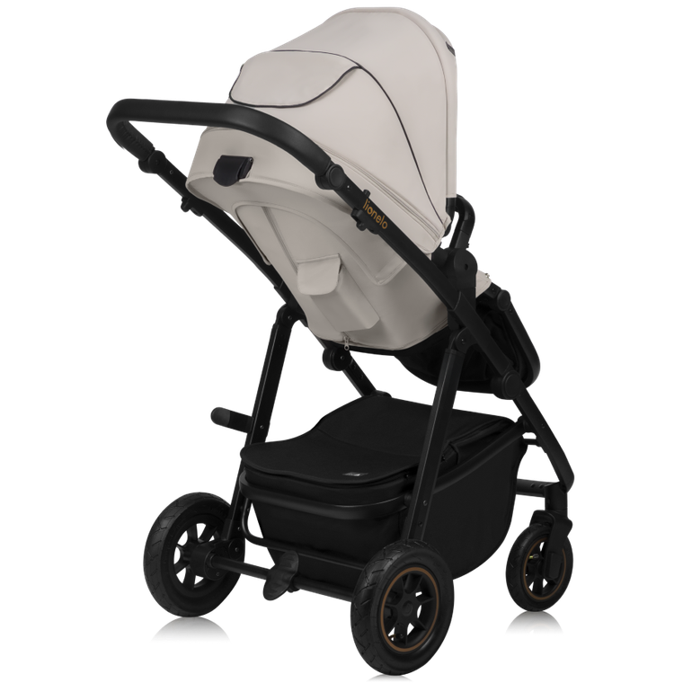Lionelo, Amber Plus, wózek wielofunkcyjny 2w1, Beige Sand