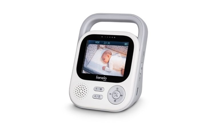 Lionelo, Babyline 3.2, niania elektroniczna, White