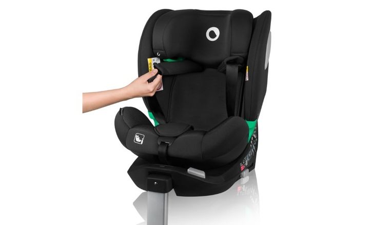 Lionelo, Braam Air, fotelik samochodowy, Black Carbon, 40-150 cm