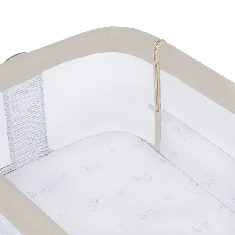 Lionelo, Luna, łóżeczko, Beige Sand