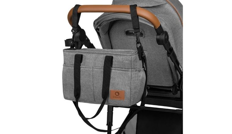 Lionelo, Mari Tour, wózek wielofunkcyjny z zestawem akcesoriów, 2w1, Grey Stone