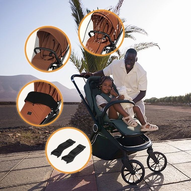 Lionelo, Mika Plus, wózek spacerowy, Brown Rust