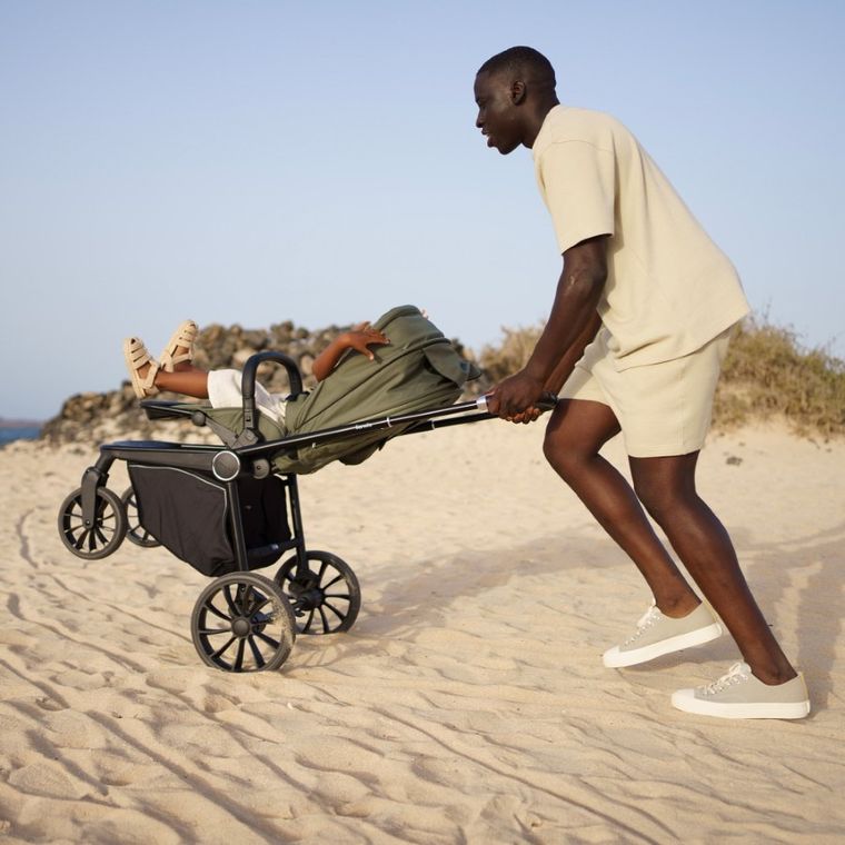 Lionelo, Mika Plus, wózek wielofunkcyjny, 3w1, Brown Rust