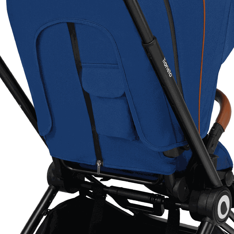 Lionelo, Mika, wózek wielofunkcyjny, 2w1, Blue Navy