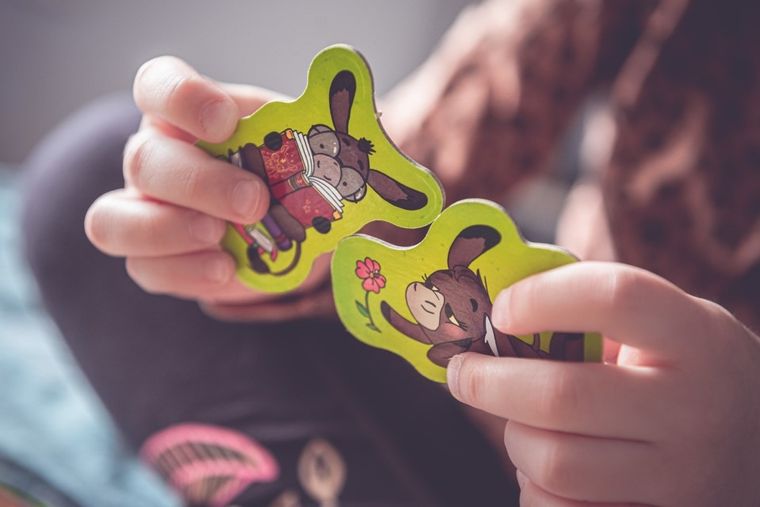 Lisciani, Ludoteca, Wędrujący osioł, gra rodzinna