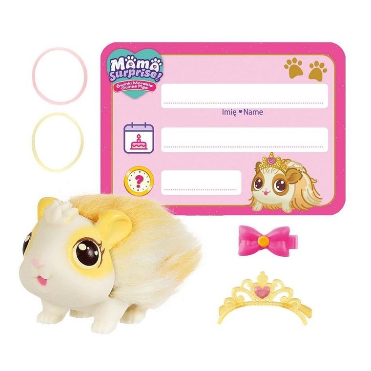 Little Live Pets, Mama Surprise, Świnka Morska, mama i małe świnki, zabawka interaktywna
