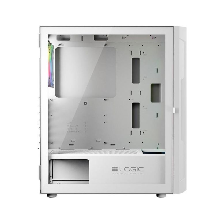 Logic Concept, Aramis ARGB Midi, obudowa komputerowa, USB 3.0, biała