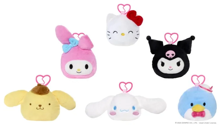 L.O.L. Surprise, Loves Hello Kitty, Reversible Plush, mini laleczka w pluszowym etui, 1 szt.