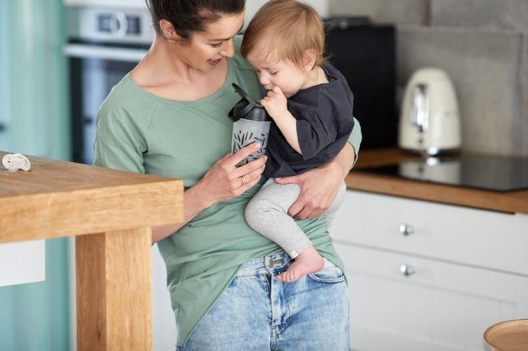 Lovi, Salt&Pepper Junior, kubek ze słomką, 250 ml