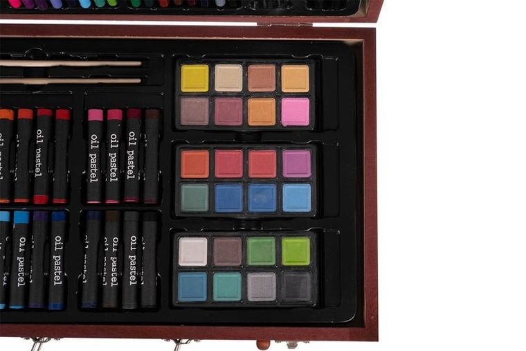 Maaleo, zestaw do malowania w walizce, 143 szt.