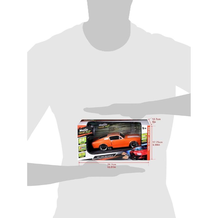 Maisto Tech, Ford Mustang GT, 1967, model zdalnie sterowany, 1:24