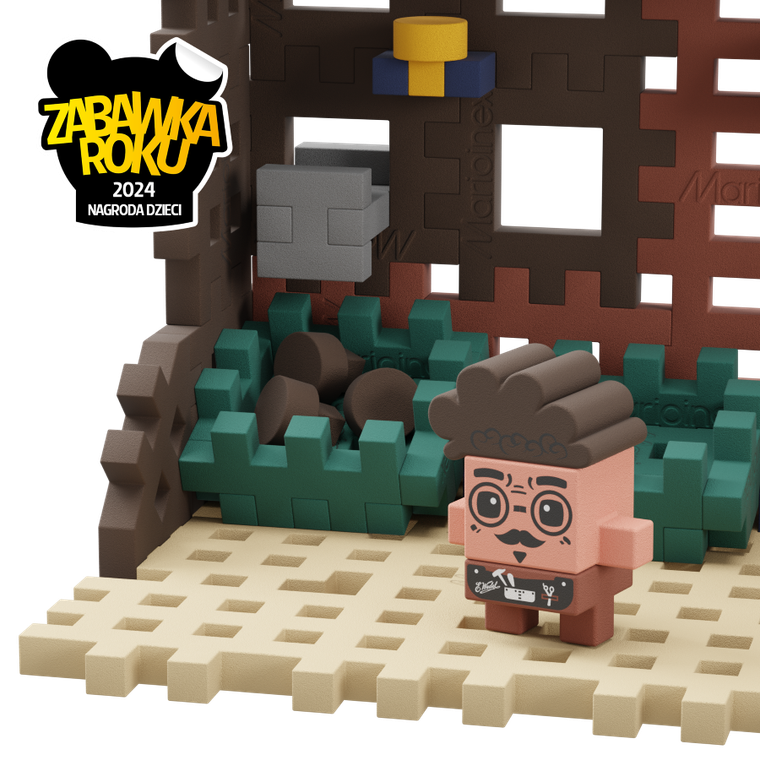 Marioinex, Mini Waffle, Wedel, Fabryka Czekolady, klocki konstrukcyjne, 230 elementów