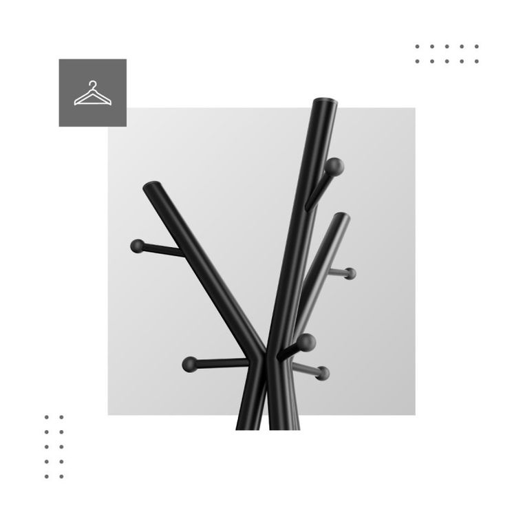 Mark Adler, Host 3.0, wieszak stojący, Black