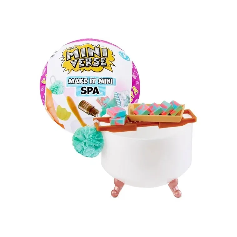 MGA's Miniverse, Make It Mini, Spa, zestaw z kulą niespodzianką