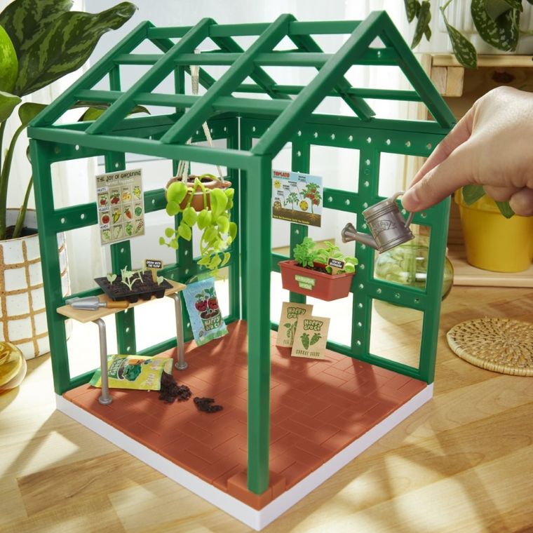 MGA's Miniverse, Spaces, Starter Pack Greenhouse, mini szklarnia