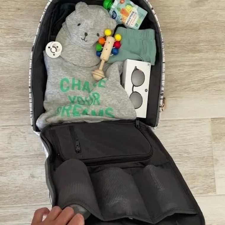 MiniMeis, G5, plecak dla rodzica, Birch