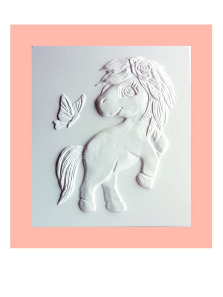 Mirage Hobby, Wypukła Malowanka, zestaw kreatywny do malowania, Zwierzątka