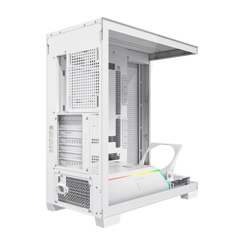 Modecom, Volcano, obudowa komputerowa, STELLAR PLUS ARGB MIDI NF, biała