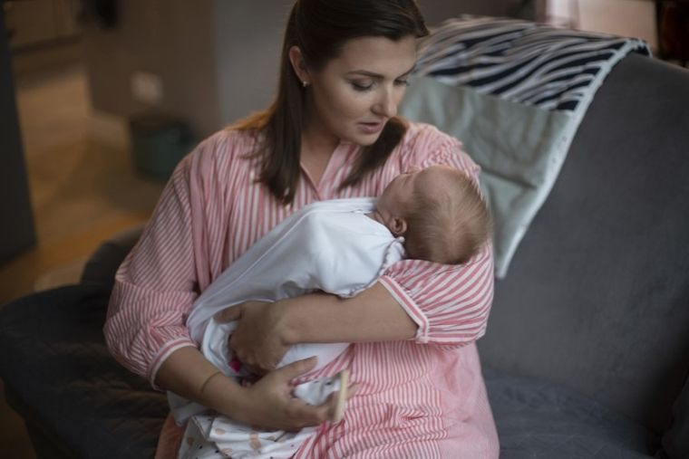 Motherhood, Classics Szary, Zip&Swaddle, otulacz, rozmiar 1, 2,5-5 kg