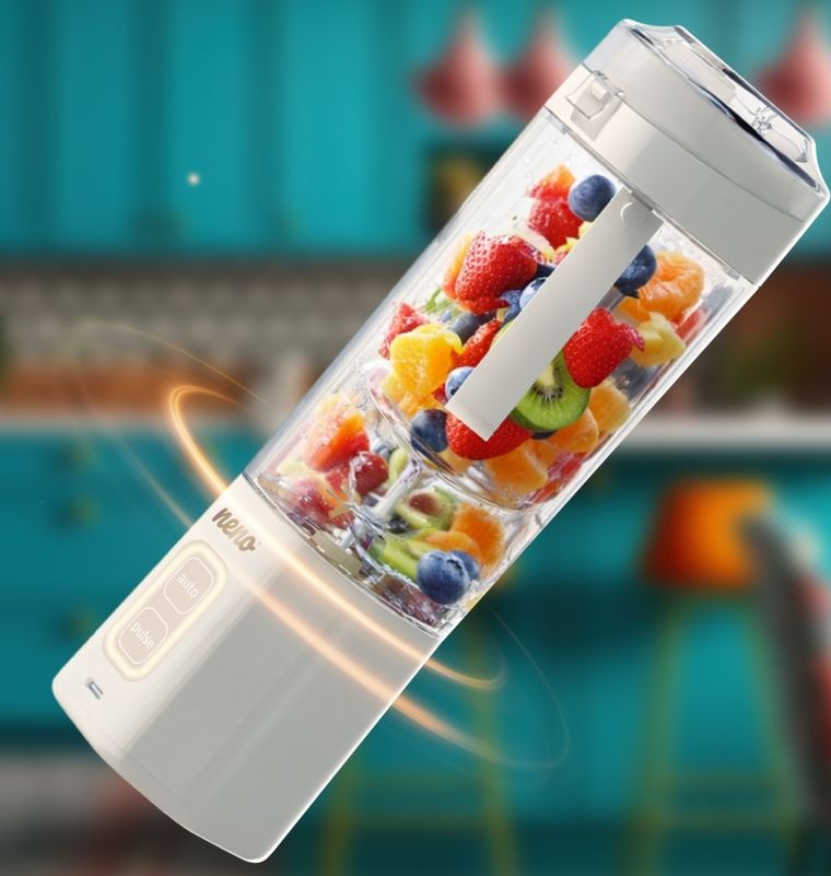 Neno, Fresco, przenośny blender, 360 W, beżowy, 700 ml
