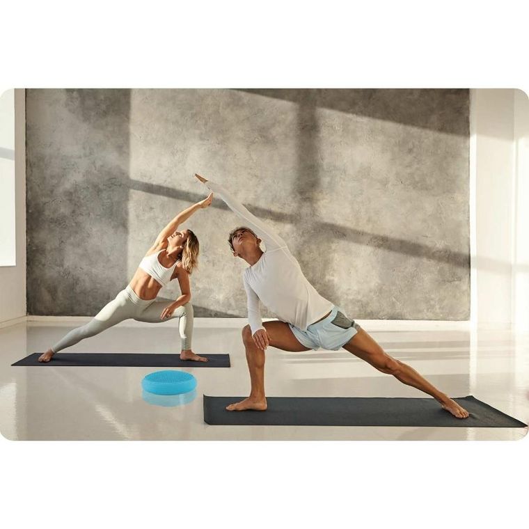 Neo-Sport, poduszka sensoryczna do ćwiczeń, niebieska, 33 cm