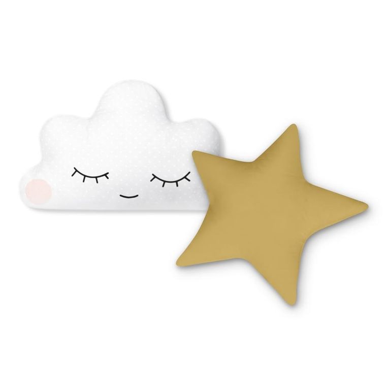 Nukido, namiot tipi dla dzieci ze światełkami, szary w gwiazdki