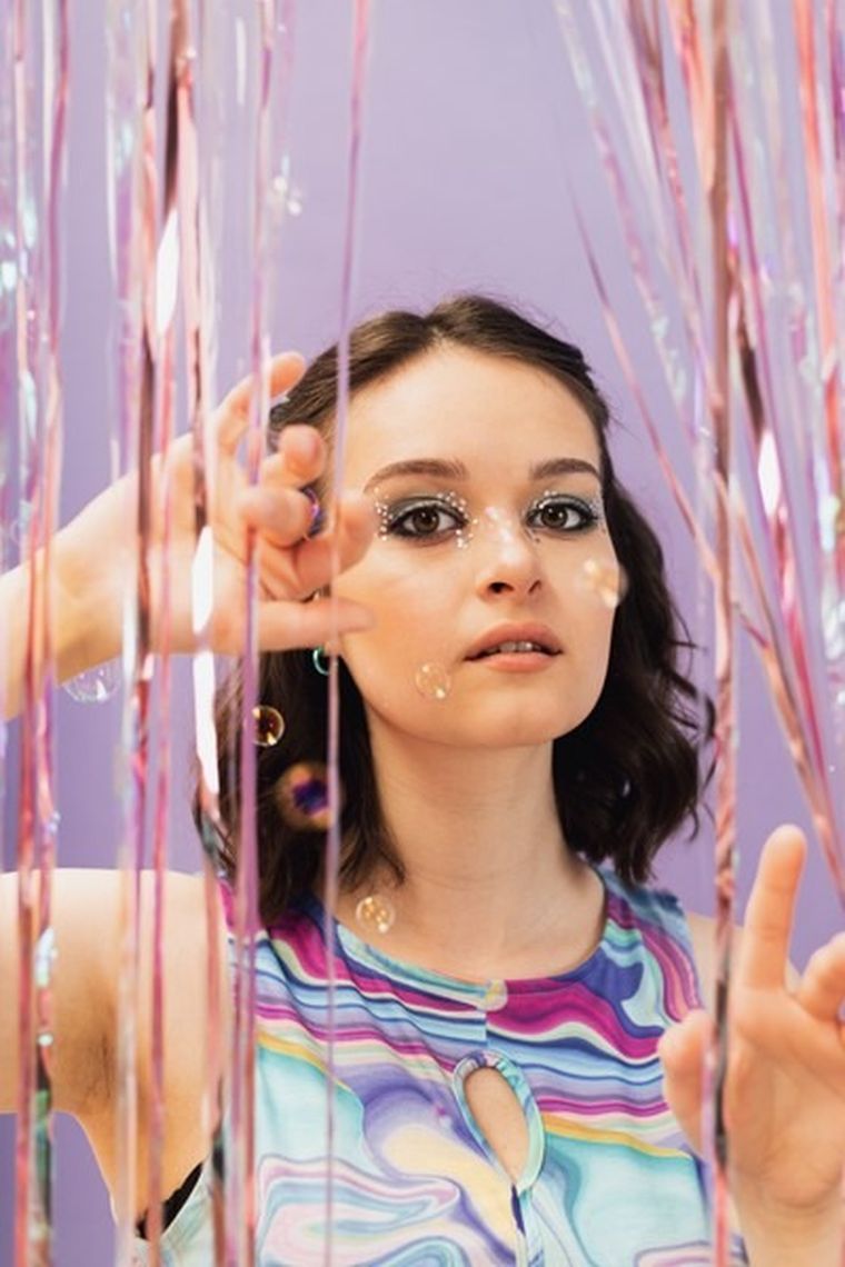 PartyDeco, brokat do twarzy i ciała, holograficzny, 3g