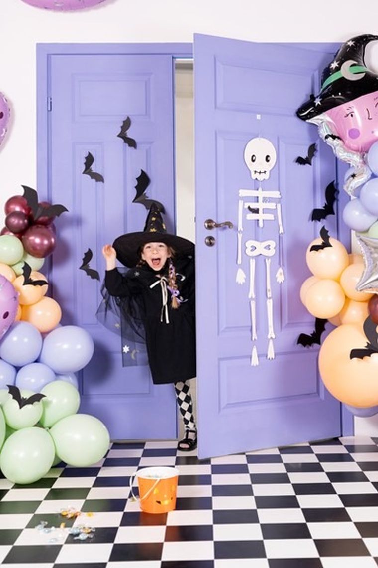 PartyDeco, Halloween, wiaderka na cukierki, 13.5 cm, 2 szt.