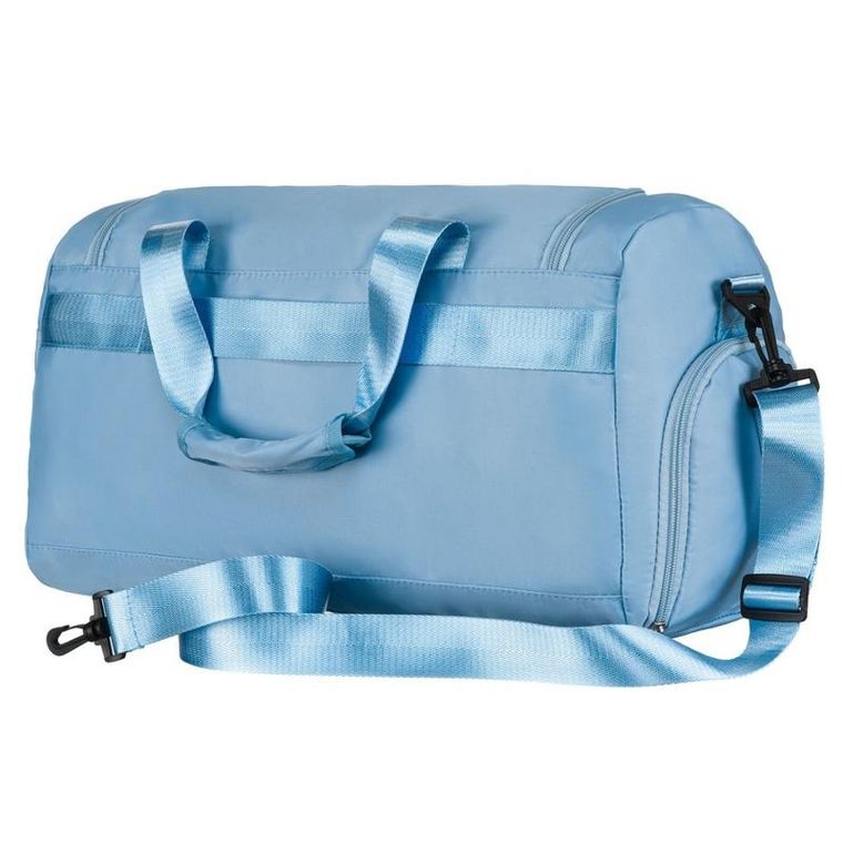 Peterson, torba podróżna z uchwytem na walizkę, błękitna