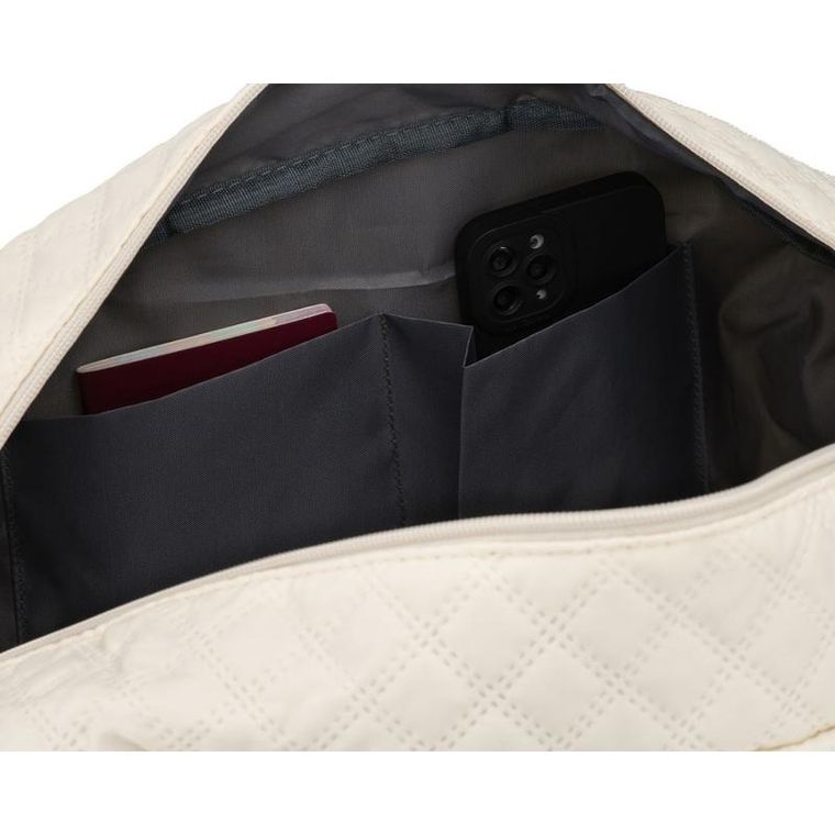 Peterson, torba treningowa, 2-komorowa, beżowa