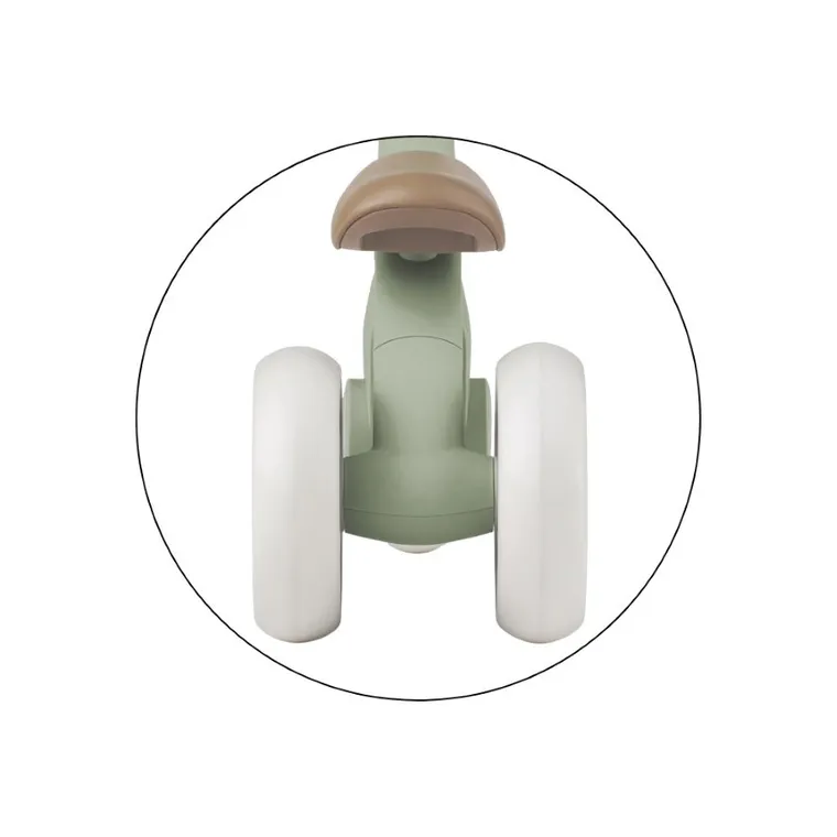 Petite&Mars, Bingo, rowerek trójkołowy 3w1, Sage Leaf